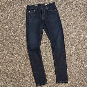 AG Adriano Goldschmied Dark Indigo Skinny Jeans